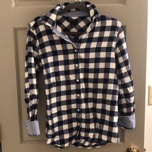 Lands’ End Women’s Gingham Flannel